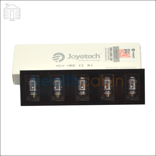 5pc Joyetech eGo ONE CL Ni VT Coil Head (0.2ohm) for eGo One Mega Atomizer & eGo One VT & eGo One CT & Tron S & Tron T & eGo One Mega VT & eGrip VT 30W